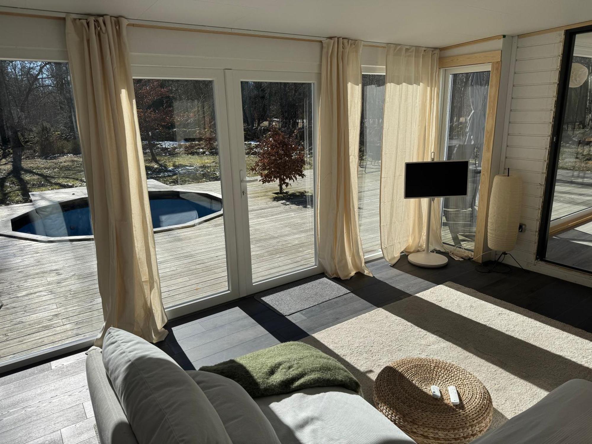 Cabin In The Forest With Spa Bath Vastra Torup Exterior photo